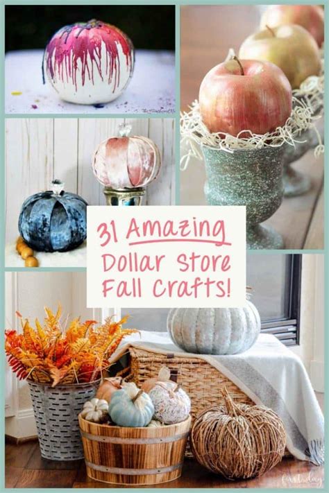 Dollar Store Fall Crafts