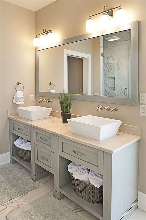 Double Sink Bathroom Mirror Ideas