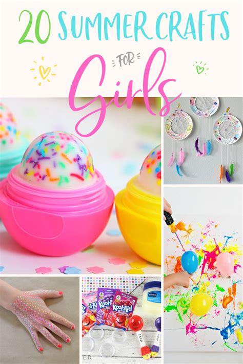 Easy DIY Crafts for Summer for Girls