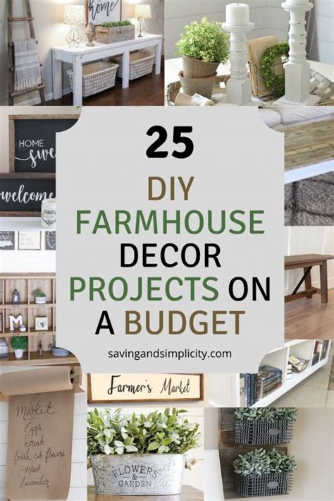 Easy DIY Farmhouse Decor