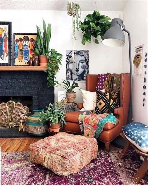 Eclectic Bohemian Living Room