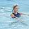 Edie Falco Swimming
