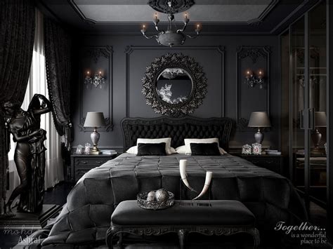 Elegant Black Rooms