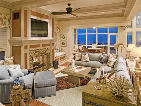 Elegant Coastal Living Room