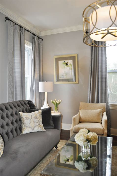 Elegant Gray Living Rooms