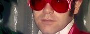 Elton John Pink Glasses and Hat