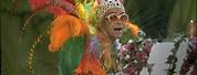 Elton John Rainbow Feather Outfit
