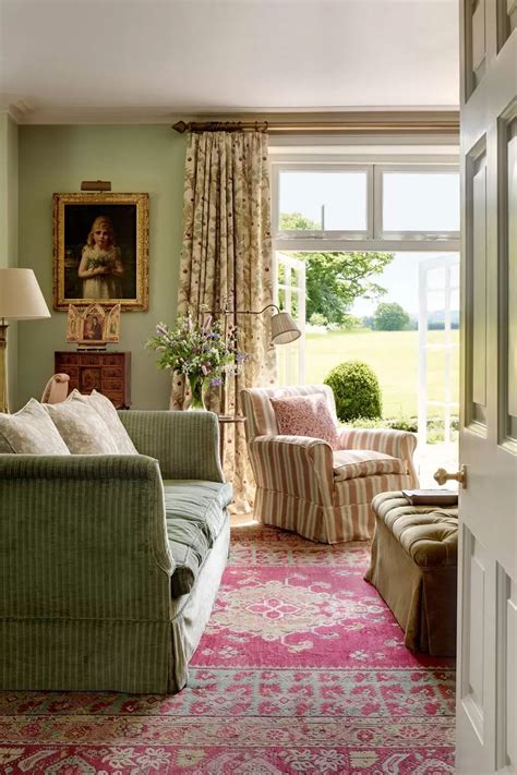 English Country Living Room Ideas
