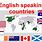 English Spoken Countries