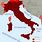 Ethnic Map of Italy