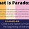 Examples of Paradoxes