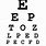 Eye Exam Chart