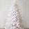 Fake White Christmas Tree