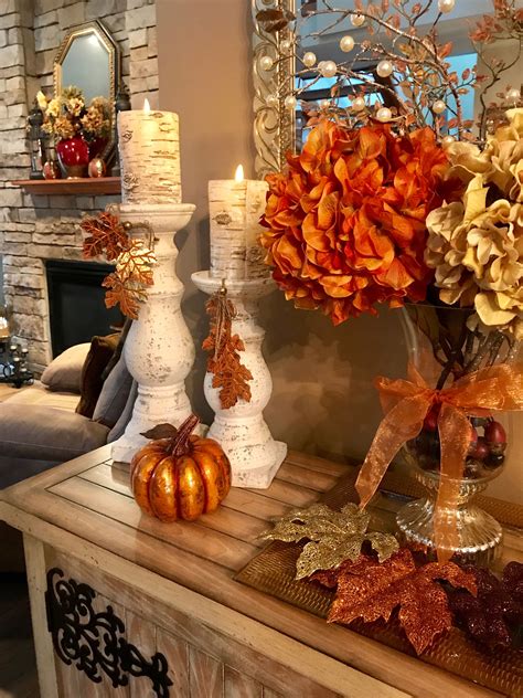 Fall Decorating Home Tours