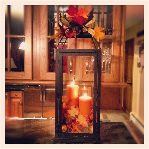 Fall Decorating with Lanterns