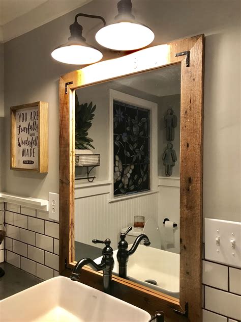 Farmhouse Bathroom Mirror