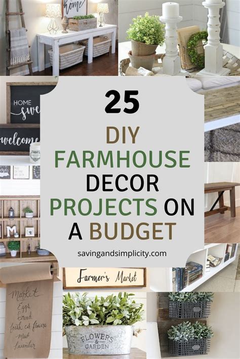 Farmhouse DIY Projects