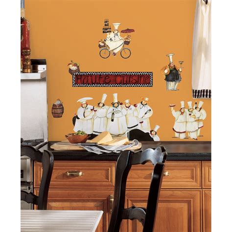 Fat Chef Wall Decals