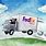 FedEx Delivery Truck Drawing