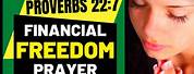Financial Freedom Prayer