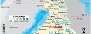 Finland Major Cities Map
