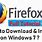 Firefox Download Windows 7 32-Bit