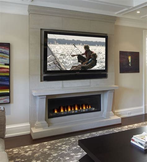 Fireplace TV Wall Design