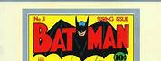 First Edition Batman Comic Book