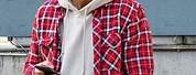Flannel Hoodie Outfits Men