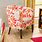 Floral Accent Chairs with Arms