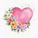Flower Heart Illustration