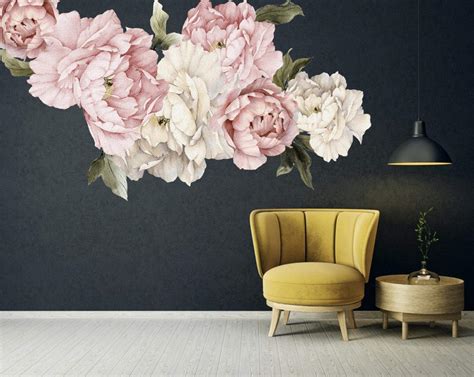 Flower Wall Decal Stickers
