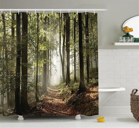 Forest Shower Curtain