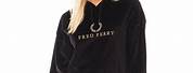 Fred Perry Velour Hoodie