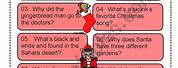 Free Christmas Riddles