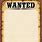 Free Printable Western Wanted Poster