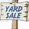 Free Yard Sale Signs