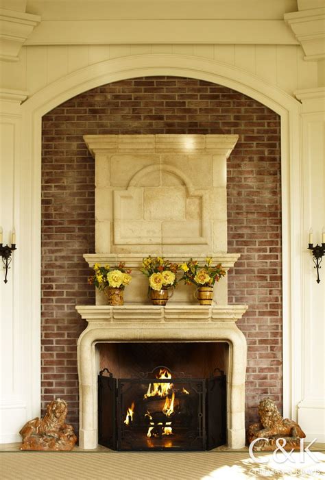 French Country Fireplace Mantels