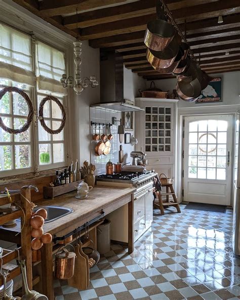 French Country Kitchen Floors