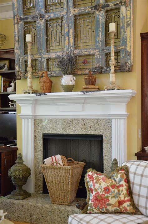 French Country Mantel Decorations