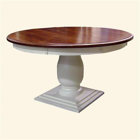 French Country Pedestal Dining Table