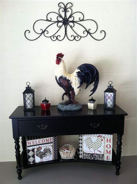 French Country Rooster Decor