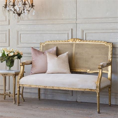 French Country Settee