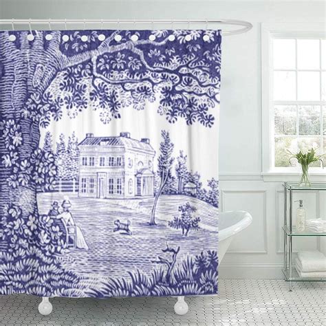 French Country Shower Curtain