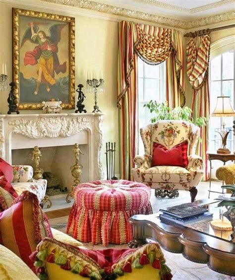 French Country Victorian Living Room