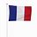 French Flag with Cross