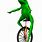 Frog On Bike Meme