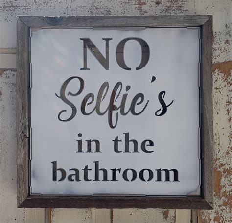 Fun Bathroom Signs