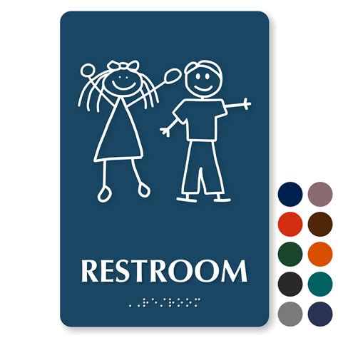 Funny Bathroom Signs for Kids
