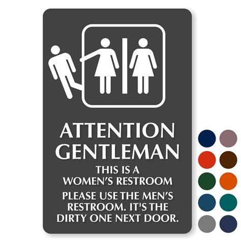 Funny Men%27s Bathroom Signs